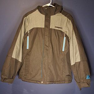 ZeroXposure Youth XL 18-20 Black, Gray, Blue Winter Coat, Jacket